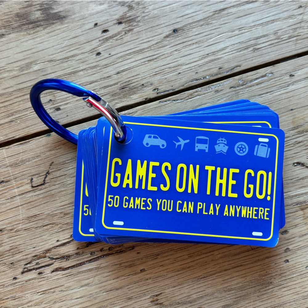 On-The-Go  Travel Game Cards